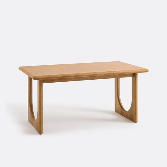 Table extensible Douve, chêne, 4-8